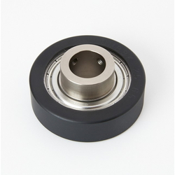 Silicon Rubber / Urethane Molded Bearings - Hubbed Type (UMBLBOS10-40) 
