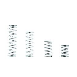 Round Wire Coil Springs/Deflection 45%/I.D. Referenced (VUR12-25) 