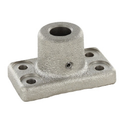 Device Stands - Squared Flanged, Through Holes, with Dowel Holes (Bracket only) (ASTFM15-BH) 