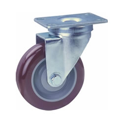Light load caster Urethane wheel Universal type (C-LWS75-U) 