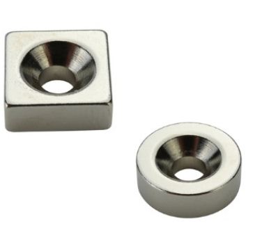 Neodymium Magnets Flat Shape for Countersunk (C-NHXCC15-5) 