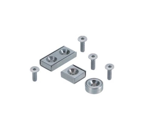 Neodymium Magnets Countersunk with Holder and Screw (C-HXCR8) 