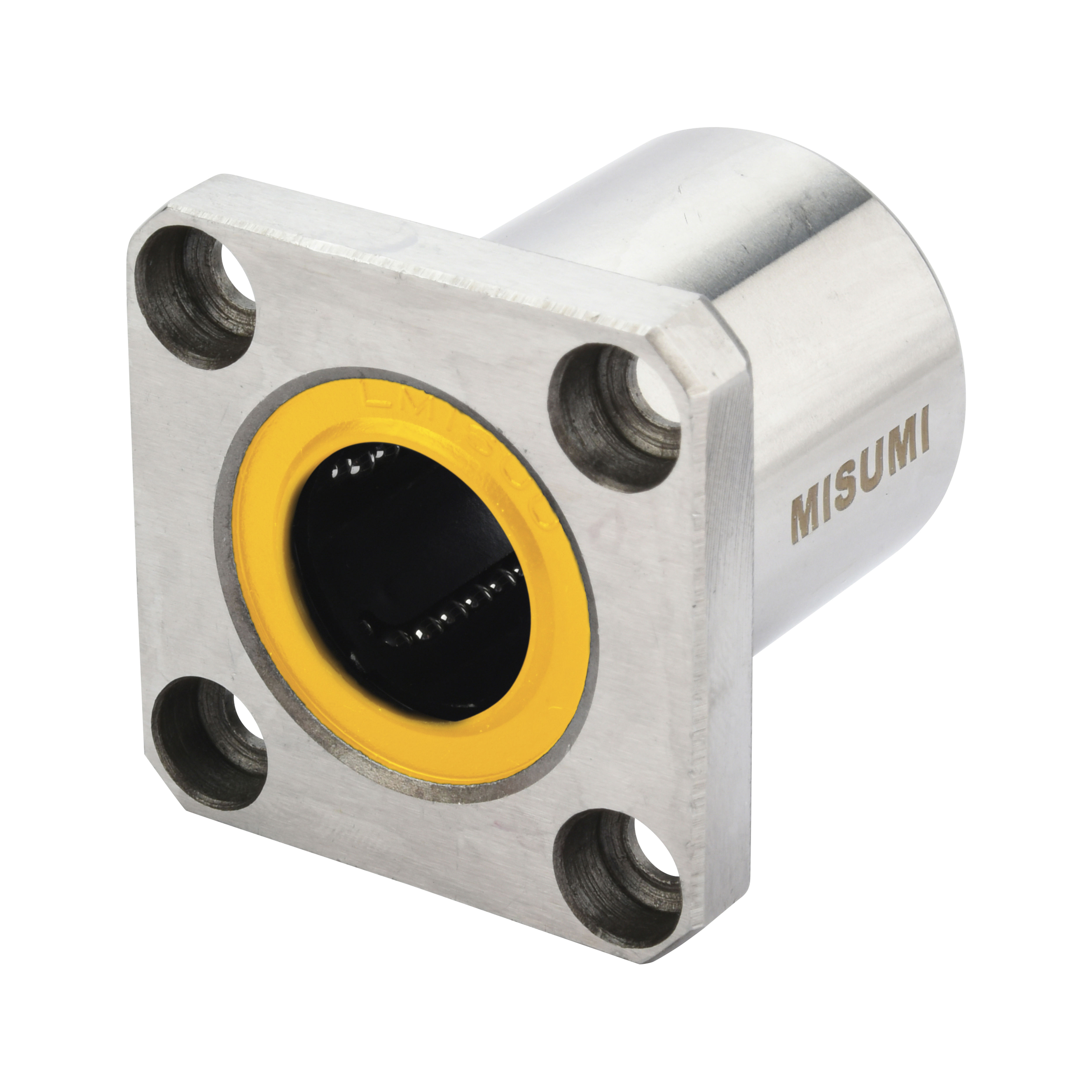 Square Flanged Linear Bushings, Single / Double / Opposite Counterbored Hole