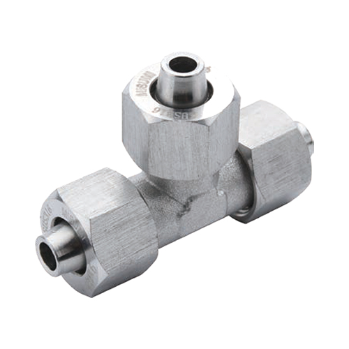 Compression Fitting Stainless Steel, Tees (E-PACK-MSSNPE16-12) 
