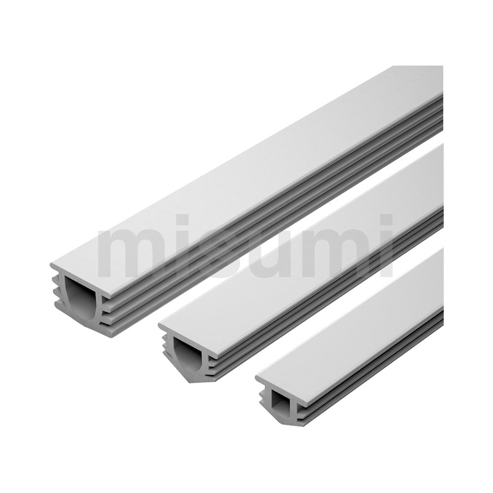 Soft Slot Covers For Aluminum Frames (LNSCV10-B-100) 