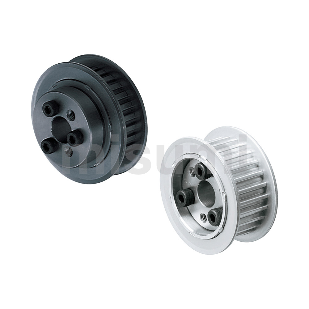 Flange Fully Riveted Keyless Timing Pulleys L