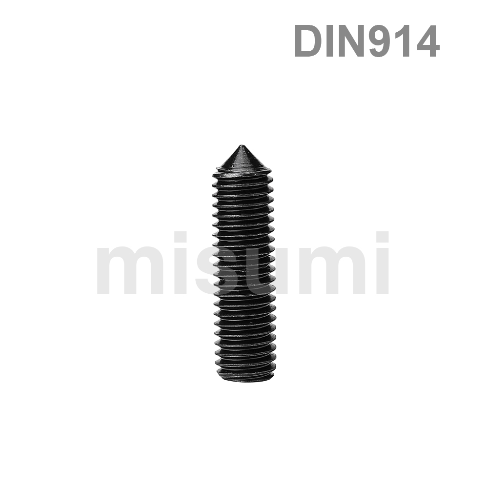 Hex Socket Set Screw - Cone Point - Stainless Steel