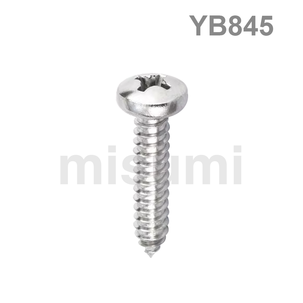 Round Head Self-Tapping Screws - Stainless Steel YB845