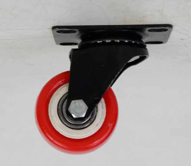 Light Load Red PVC   Caster Swivel type VNM