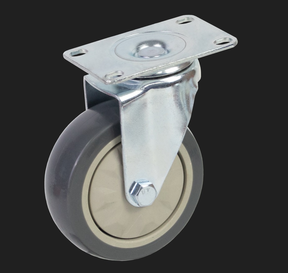 Medium Load Grey TPU   Caster Swivel type VNM 