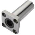 Flanged Linear Bushings - Standard Type - Long Type - with Square Flange (LMYMK25LUU) 