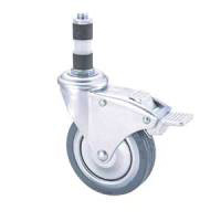General Casters, GMO Series, with Free Swivel Stopper (GMO-75MMW-5) 