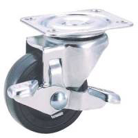 Industrial Caster TE Series with Freely Swiveling Type Stopper (TE-40TPS-1) 