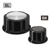 Spin Knob with Flange_EAC (EAC-23-BK) 