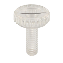 PC (Polycarbonate)/Slotted Resin Knurled (PC/SR-M4-L10) 
