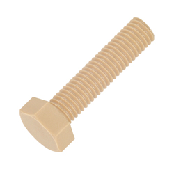 PPS (Polyphenylenesulfide)/Hex Bolts (PPS/BT-M4-L15) 