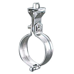Suspended Pipe Fixture, Stainless Steel Hinged Suspended Band with Turn (N-010106-40A) 