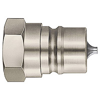210 Coupler, Steel, NBR Plug (210-6P-STL-NBR) 