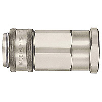 350 Cupla, Steel, Socket (For Male Thread Mounting) (350-10S-STL-FKM) 