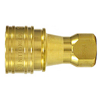 SP Cupla, Type A, Brass, FKM, Socket (for Male Thread Mounting)