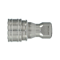 SP Cupla, Type A, Stainless Steel, NBR, Socket (for Male Thread Connections) (16S-A-SUS-NBR) 