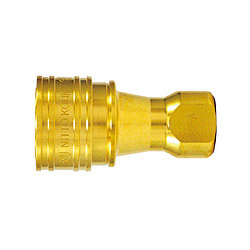 SP Cupla, Type A, Brass, NBR, Socket (for Male Thread Mounting) (8S-A-BRS-NBR) 
