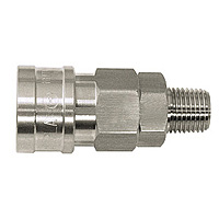 Hi Cupla Small Bore, Stainless Steel, FKM, SM Type (40SM-SUS-FKM) 