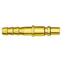 Mini Coupler, Brass, for Oxygen, PH Type (25PH-BRS) 