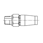 Hydraulic Push One Fitting for Canpaka Type Pipes CA