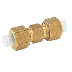 Quick Seal Series, Insert Type (Brass Specifications), Union Connector (mm Size) (UC4N6X4) 