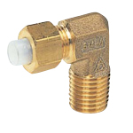 QuickSeal Series, Insertion Type (Brass Specification) 90° Elbow (Size in Inches) (L1N1/4-PT3/8) 