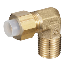 Quick Seal Series Insertion Type (Brass Specifications) 90° Elbow (Metric Size) (L4N8X6-PT1/4) 