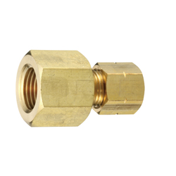 Quick Seal Series Insert Type (Brass Specifications) Female Connector (Metric Size) (FC4N10X7.5-PT3/8) 