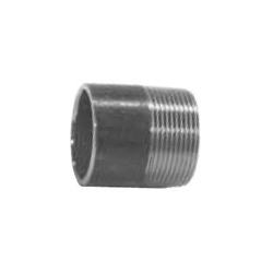 Steel Pipe, Screw-in Pipe Fitting, Single-Side Threaded Nipple (BNS80AX100L) 