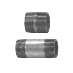 Steel Pipe, Screw-in Pipe Fitting, VB Nipple (VB20AX75L) 