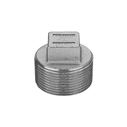 Stainless Steel Screw-In Tube Fitting Square Plug (P6A) 