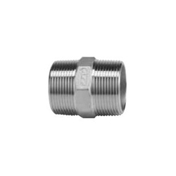 Stainless Steel Screw-In Tube Fitting Hexagonal Nipple (SN50A) 