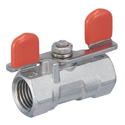 Stainless Steel Ball Valve, SBFS2 Type, Butterfly Handle, Reduced Bore (SCS13A) (SBFS2-T25) 