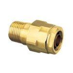 Brass Double-Lock Joint, WJ1 Type, Tapered Male Thread (WJ1A-1316-S) 