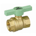 FF2 Type (Full-Bore) Ball Valve, Full-Bore Compact, Green T Handle