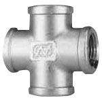Stainless Steel Screw-in Type Fitting Cross X (SCS14-X-11/4B) 
