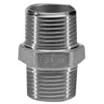 Stainless Steel Screw-in Fitting, Hex Nipple 6N (SCS13-6N-4B) 