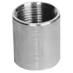Stainless Steel Screw-in Pipe Fitting, Socket, Parallel Female Thread S (SCS14-S-1/4B) 