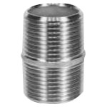 Stainless Steel Screw-in Fitting, Double Nipple N (SCS13-N-1B) 