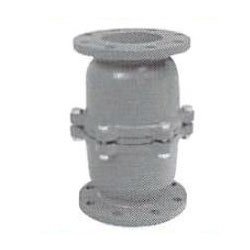 All Cast Iron Spring Flange Type Spring Intermediate Foot Valve 