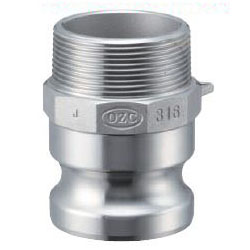 Stainless Steel Lever Coupling Male Screw Type Adapter OZ-F (OZ-F-SUS-3/4) 