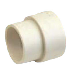 Drain Pipes, Fittings for Drain Pipes, Drain Pipe Different Diameter Socket (Ivory), K-HES (K-HES5040) 