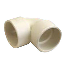 Drain Pipes, Fittings for Drain Pipes, Drain Pipe Elbow (Ivory), K-HEE (K-HEE30) 