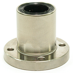 Flanged Linear Bushings ULF-Shaped (U Ultra) Single Round-Shaped Flange