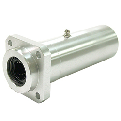 Linear Bush Housing with Flange LFWLB Type Long Boss Position Square Flange Aluminum Case Lubrication Hole (MLFWLB30A) 